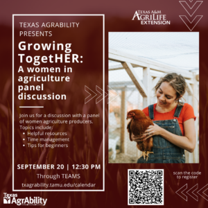 Growing TogetHER: A Women in Agriculture Panel Discussion